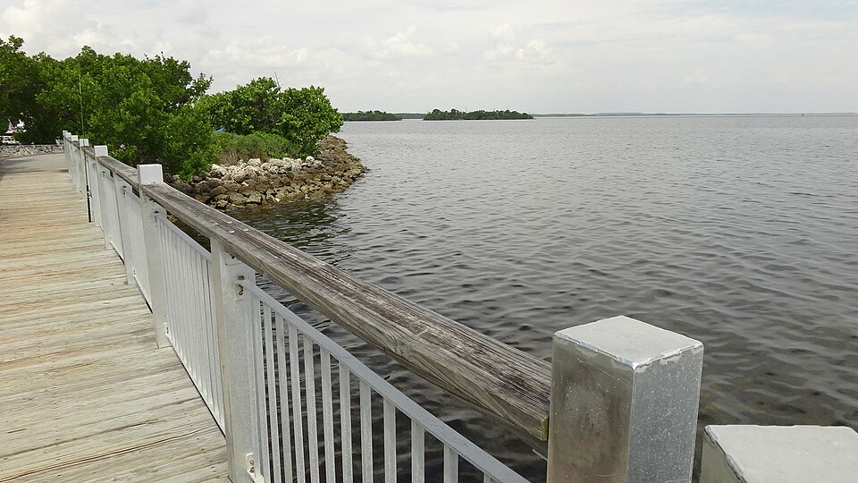 Vista de la bahía de Biscayne