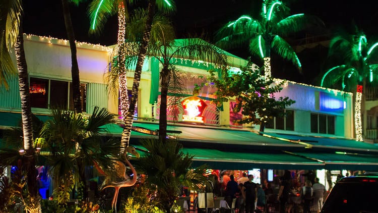 Mango's Tropical Cafe en Ocean Drive