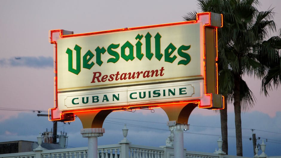 Versailles restaurante cubano en Calle Ocho
