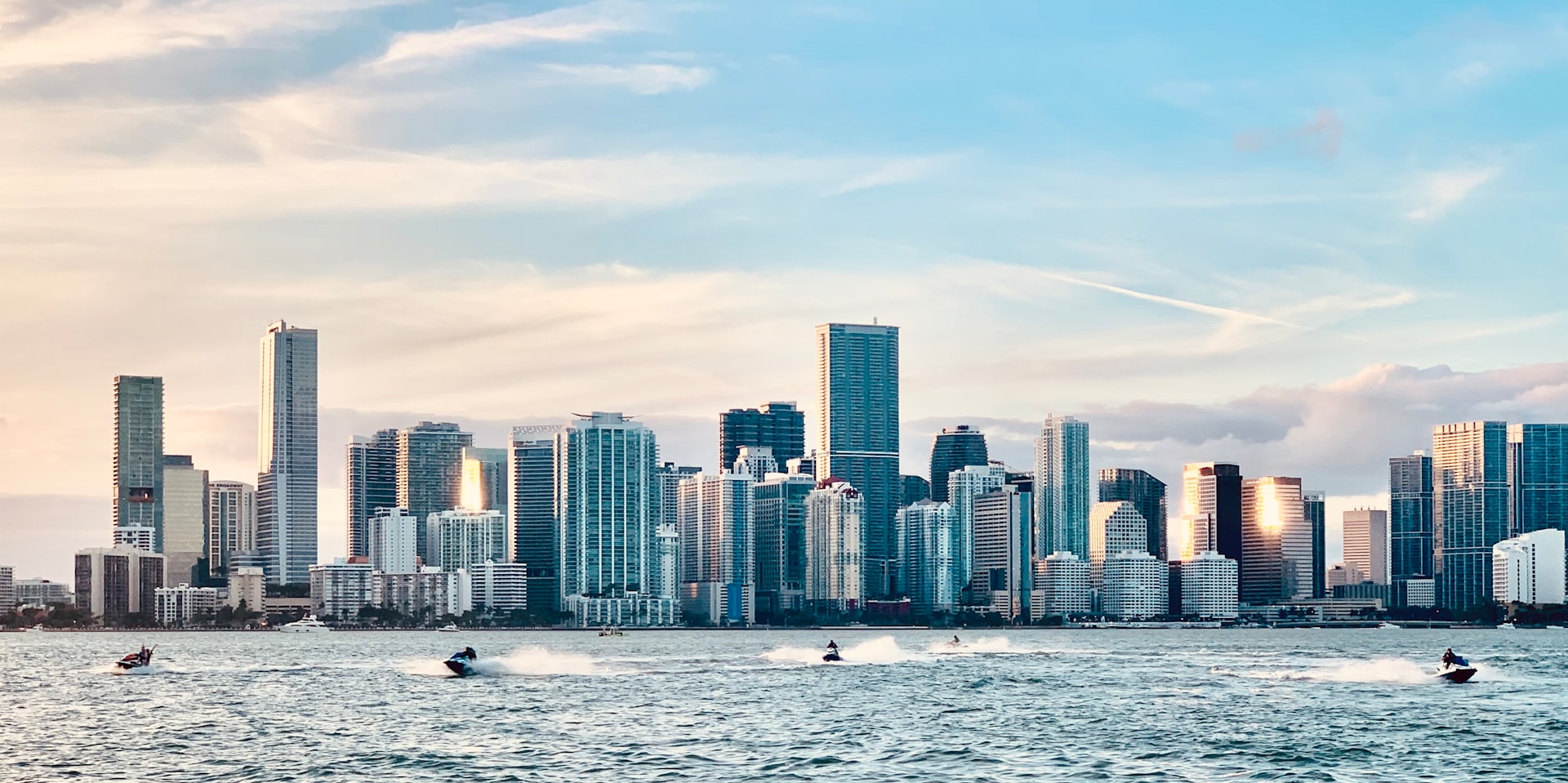 Vista de Biscayne Bay desde Virginia Key